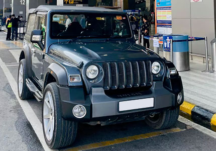 Mahindra Thar Self Drive Car