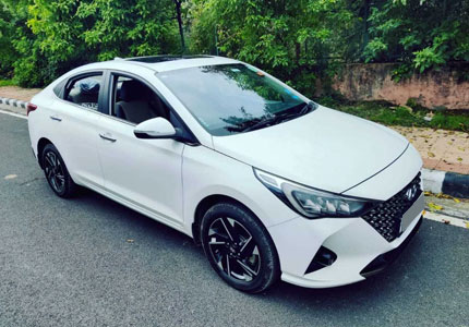 Hyundai Verna Self Drive Car